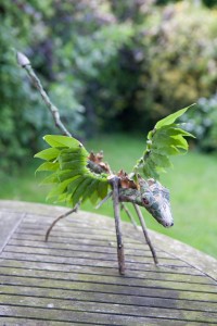 27 twig and clay animals 1